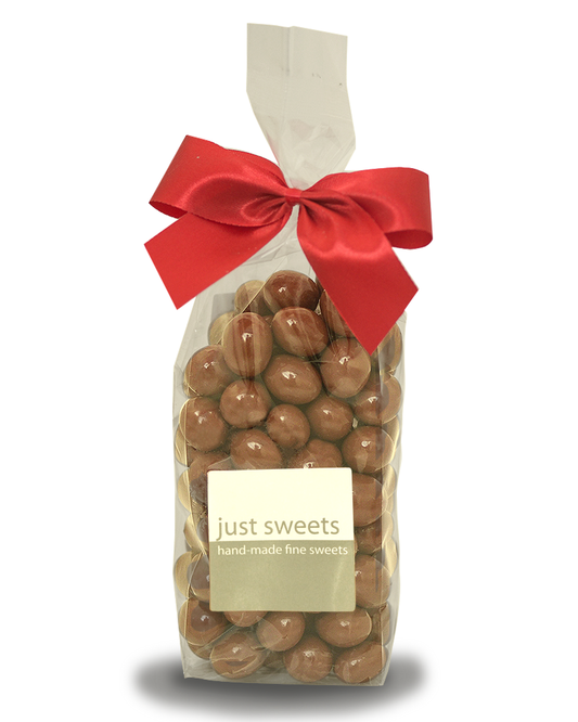 Milk Premium Couverture Chocolate Coated Almonds 200g