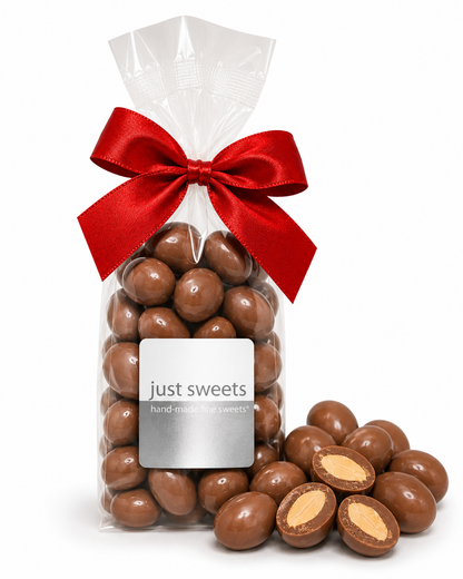 Milk Premium Couverture Chocolate Coated Almonds 200g