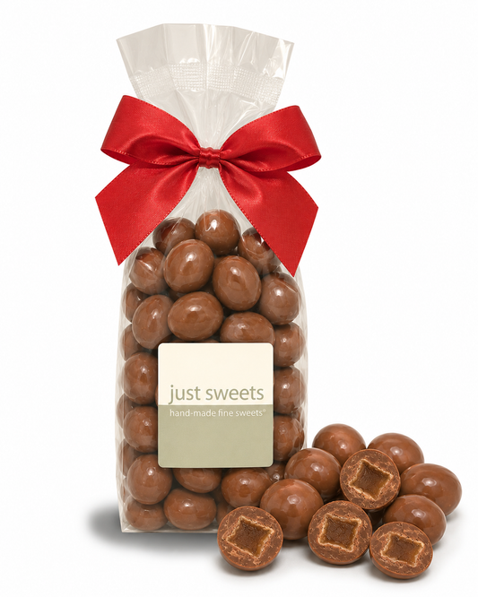 Milk Premium Couverture Chocolate Crystalised Ginger 250g