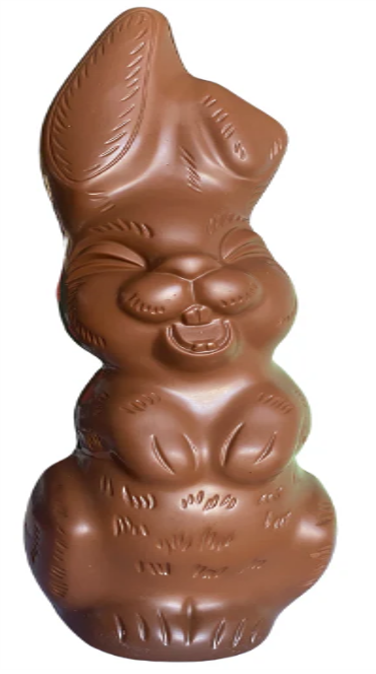 Milk Choc Shrink Wrapped Bunnie 500g (Pickup in store only)