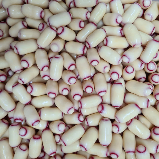 Bullets White Choc Raspberry Licorice 160g