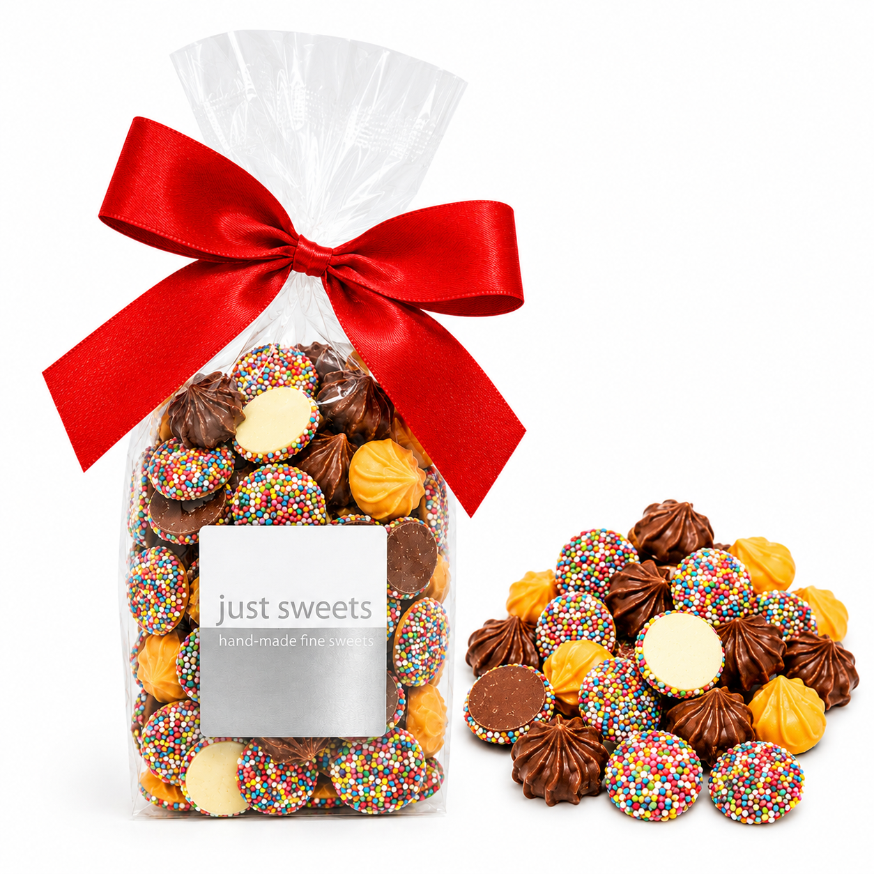 Mixed Whirls Choc Buds 230g