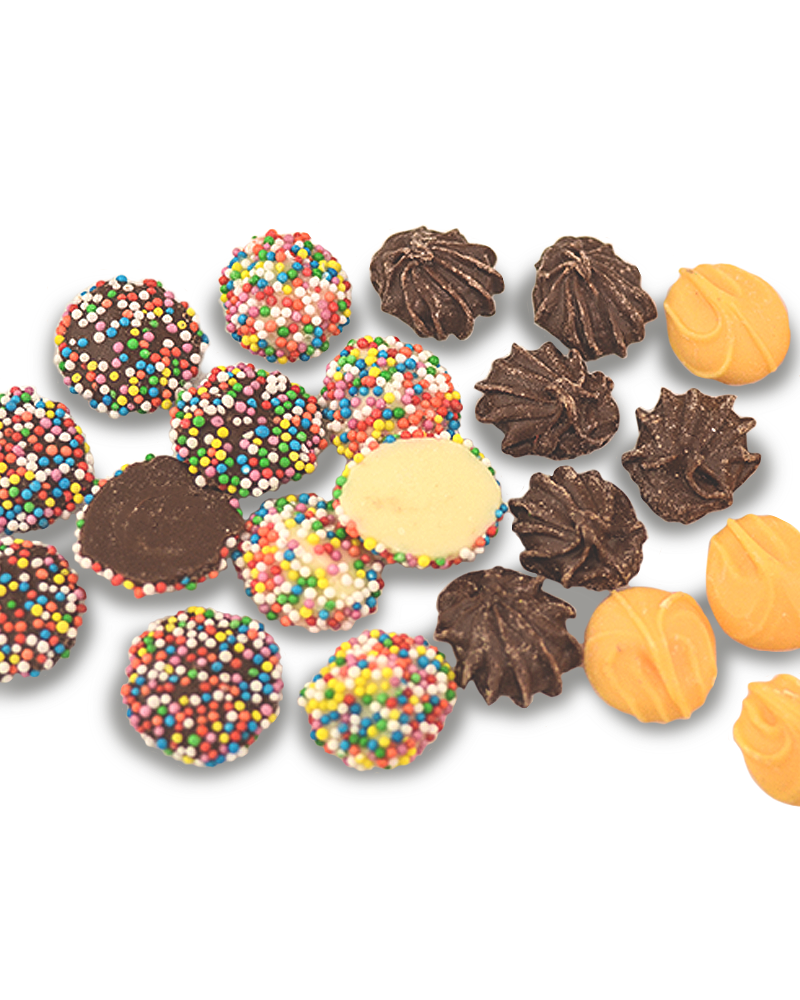 Mixed Whirls Choc Buds 230g