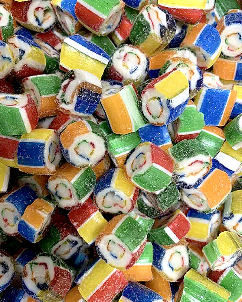Rainbow Rock Candy 1 kg – Just Sweets