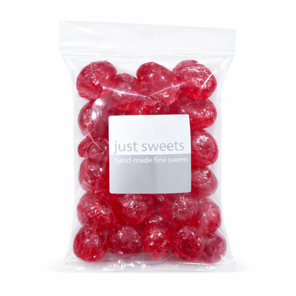 Raspberry Drops Rock Candy 140g