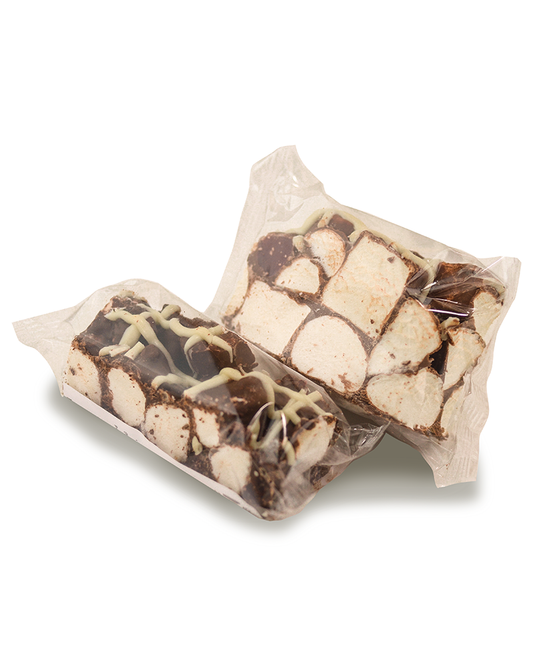 Dried Cranberry and Puffed Rice Dark Choc Rocky Road Bar 75g
