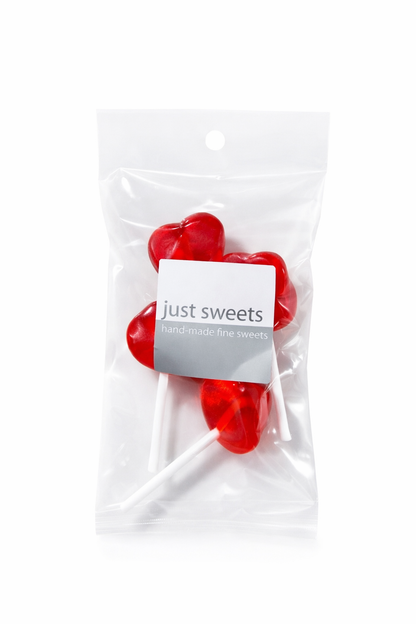 Red Umbrella Rock Candy Lollipops (4pk) 60g