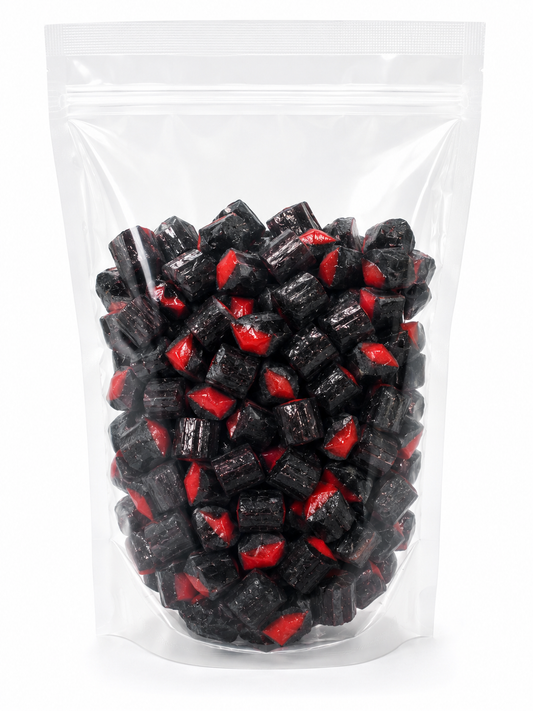 Redbacks (Aniseed & Raspberry) Rock Candy 1 kg