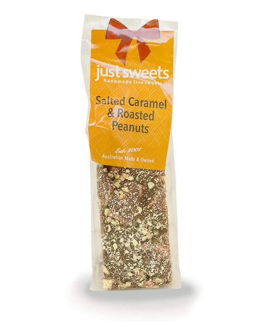 Salted Caramel & Roasted Peanut Milk Choc 150g