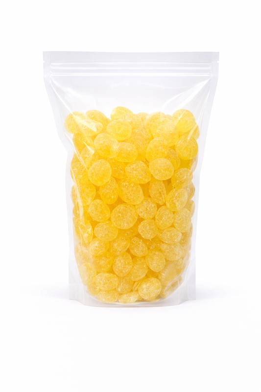 Sour Lemon Rock Candy 1 kg