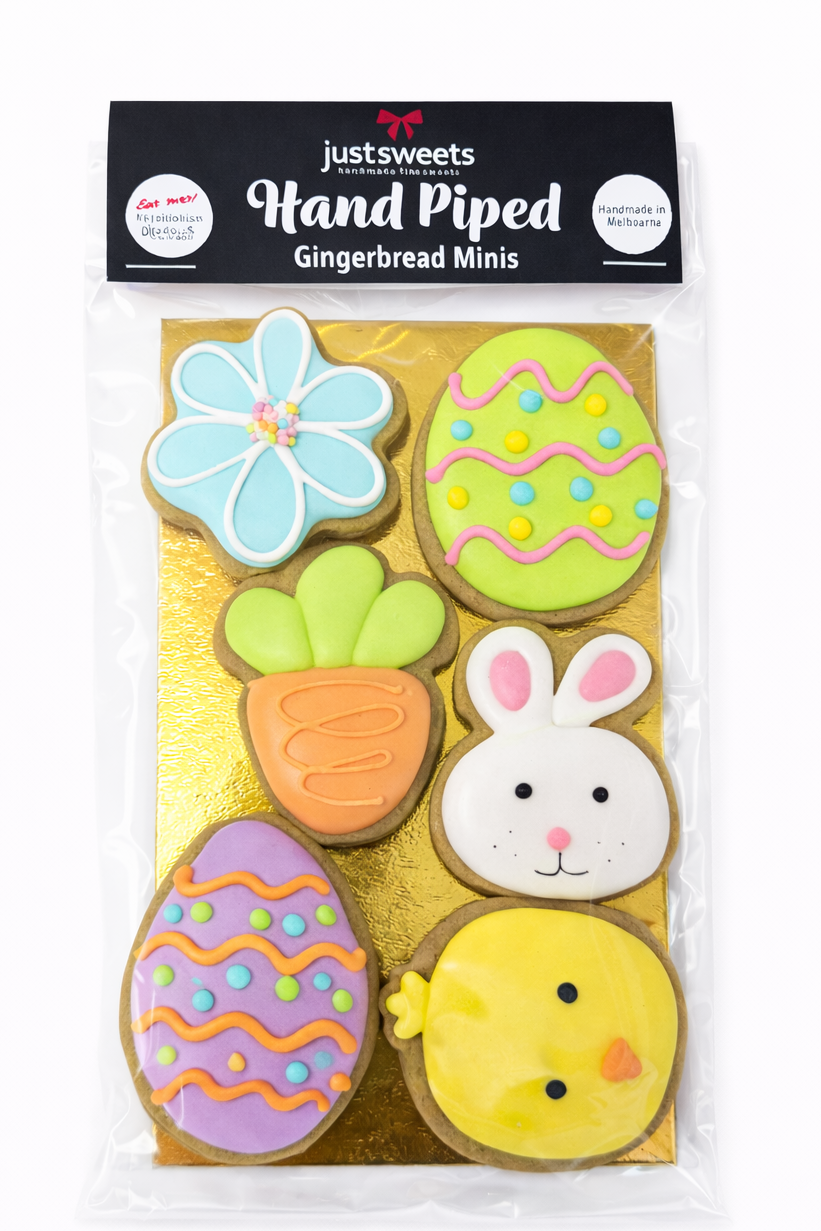 Traditional Easter Mini Gingerbread 6pk
