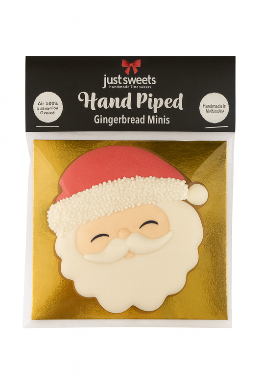 Traditional Red - Shortbread Santa 40g