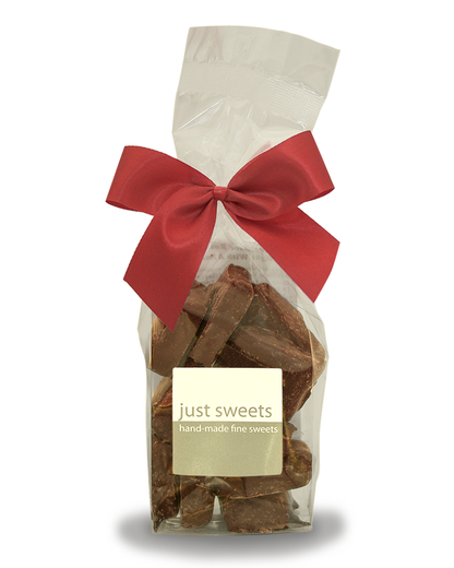 Turkish Delight with Almonds Coated in Dark Choc 180g