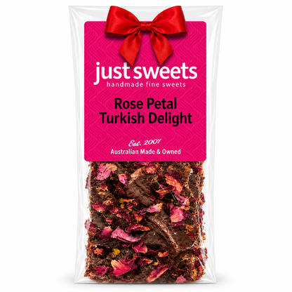 Rose Petal Turkish Delight Milk Choc 150g