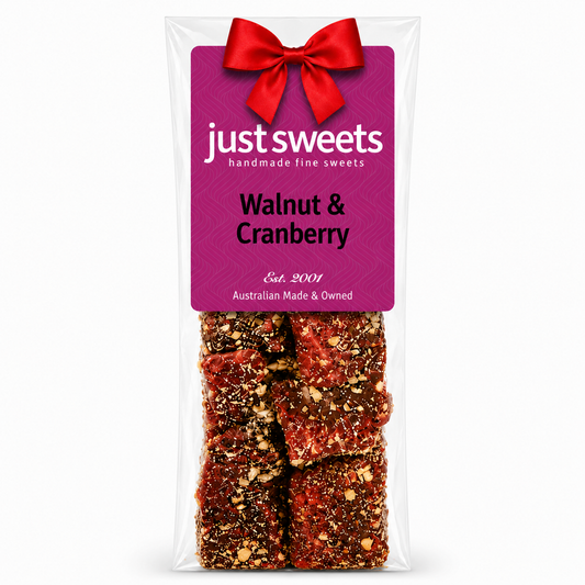 Walnut & Cranberry Milk Choc 150g