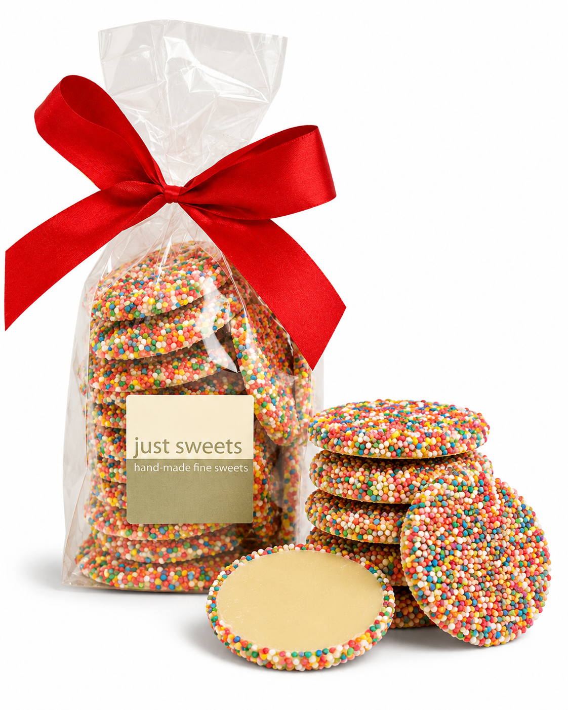 Speckles White Choc 300g