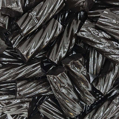 Licorice Black Pieces 875g